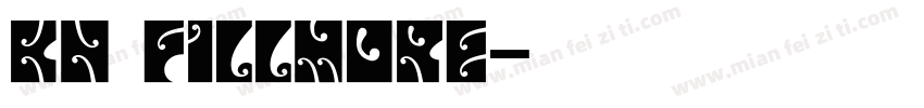 KH FILLMORE字体转换